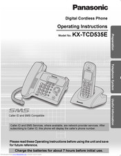 Panasonic kx tga711e user manual download free